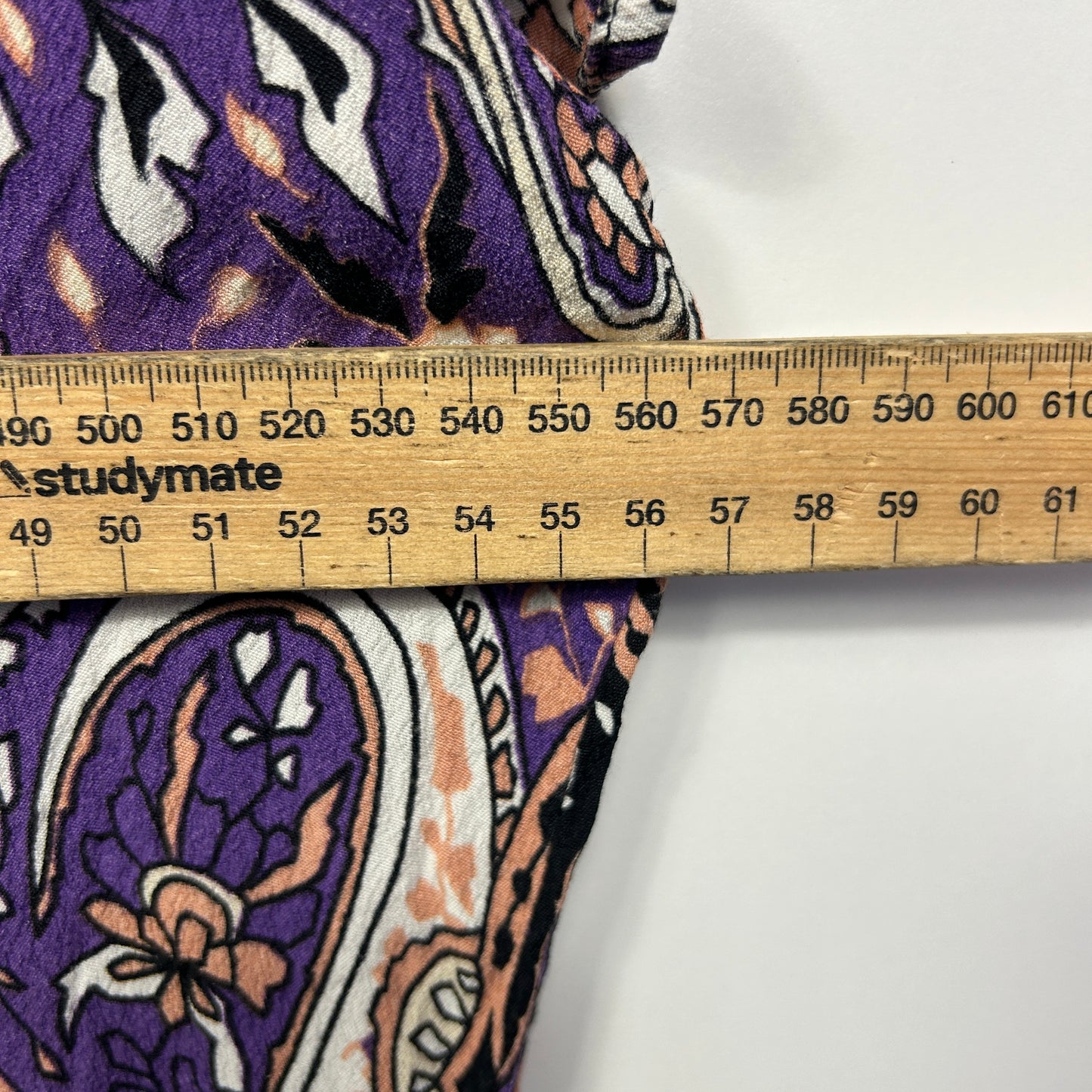 beme Maxi Dress Size 20 Multicoloured Short Sleeve Paisley Print Viscose