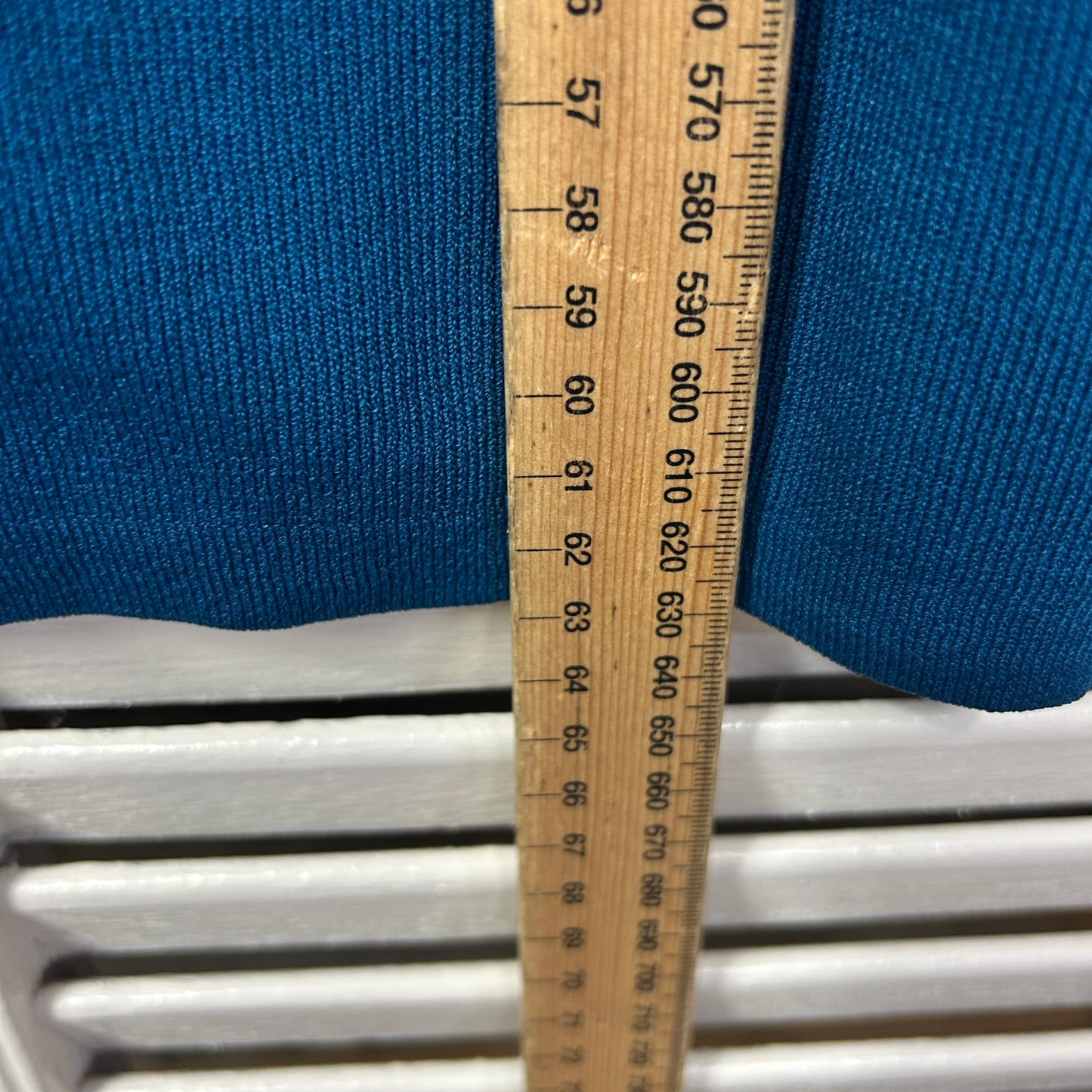 The Works Knit Top Size XL 16 Blue Long Sleeve