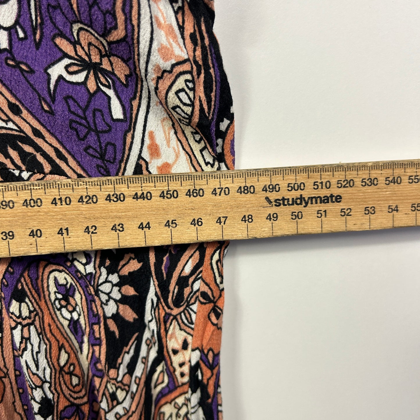 beme Maxi Dress Size 20 Multicoloured Short Sleeve Paisley Print Viscose