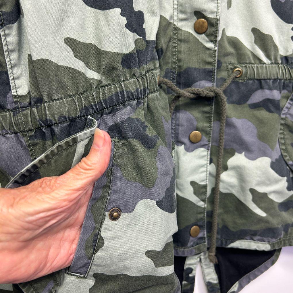 Just Jeans Camo Jacket - Size 16