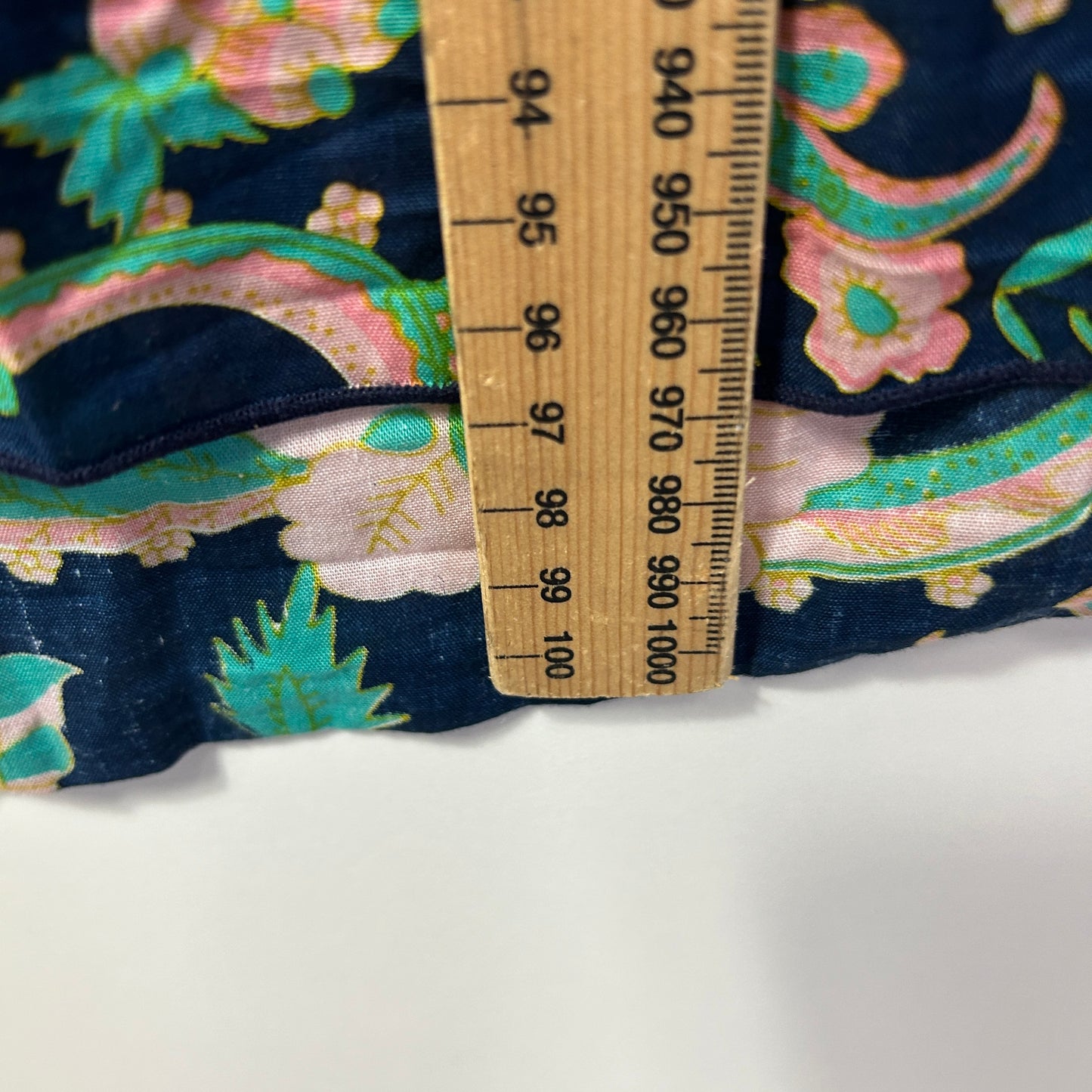 Coconinya Dress Size Large Floral Short Sleeve Teal Aqua