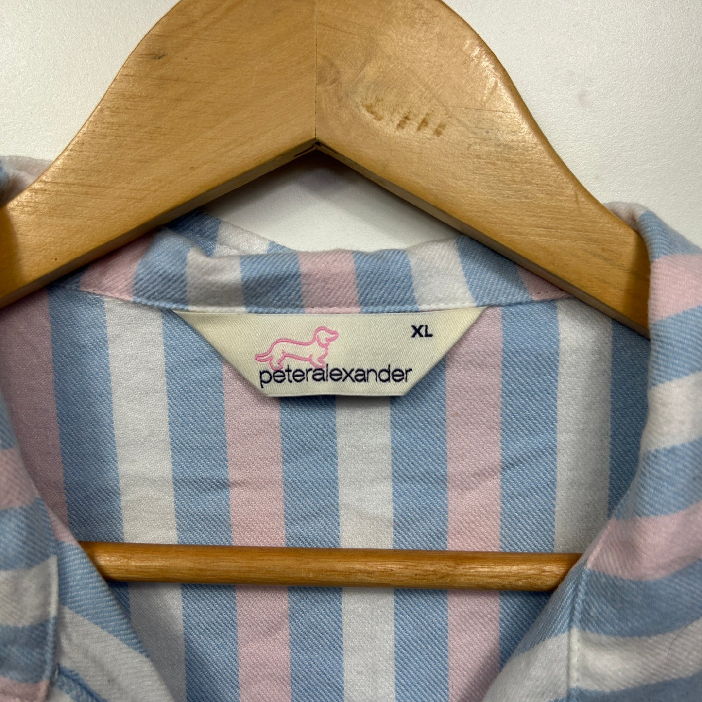 Peter Alexander PJ Top Size XL 16 Striped Long Sleeve