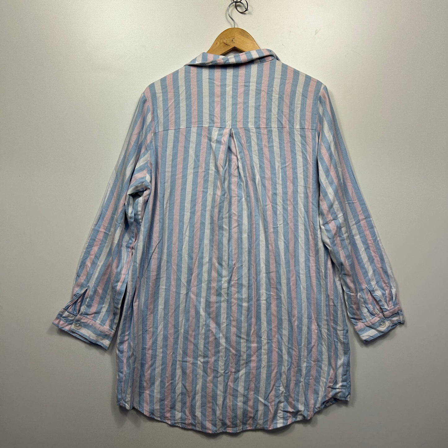 Peter Alexander PJ Top Size XL 16 Striped Long Sleeve