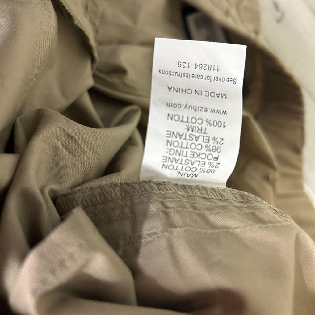 Sara Sandstone Cotton Shorts - Size 26