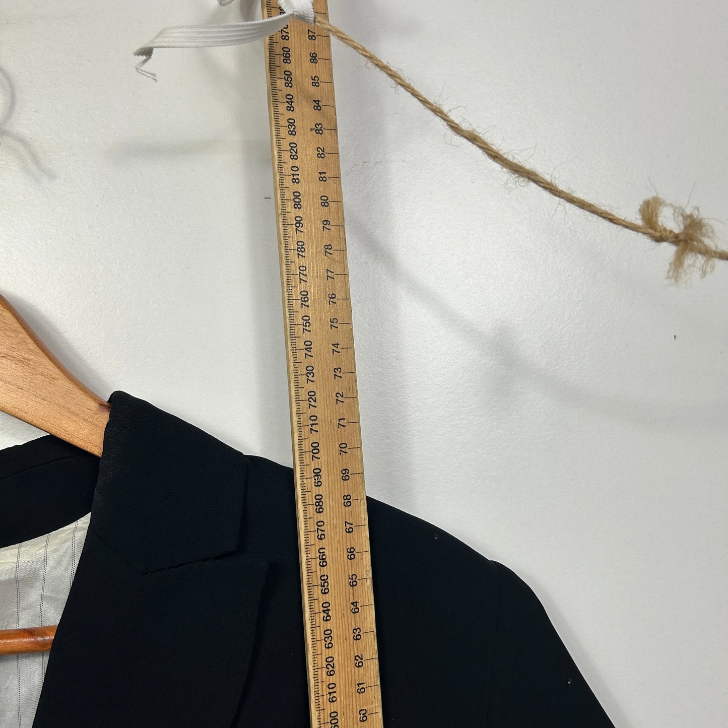 Vintage Stitches Australia Black Blazer Jacket - Size 16