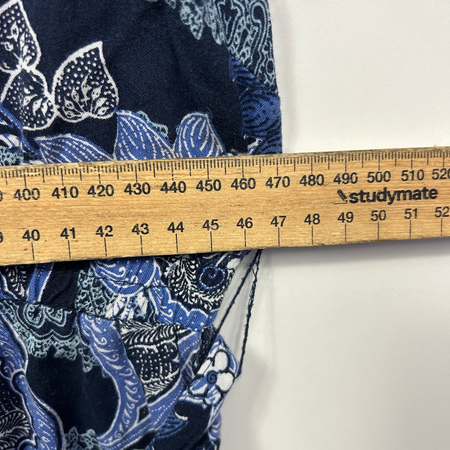 Autograph Dress Size 14 Blue Paisley Print Floral