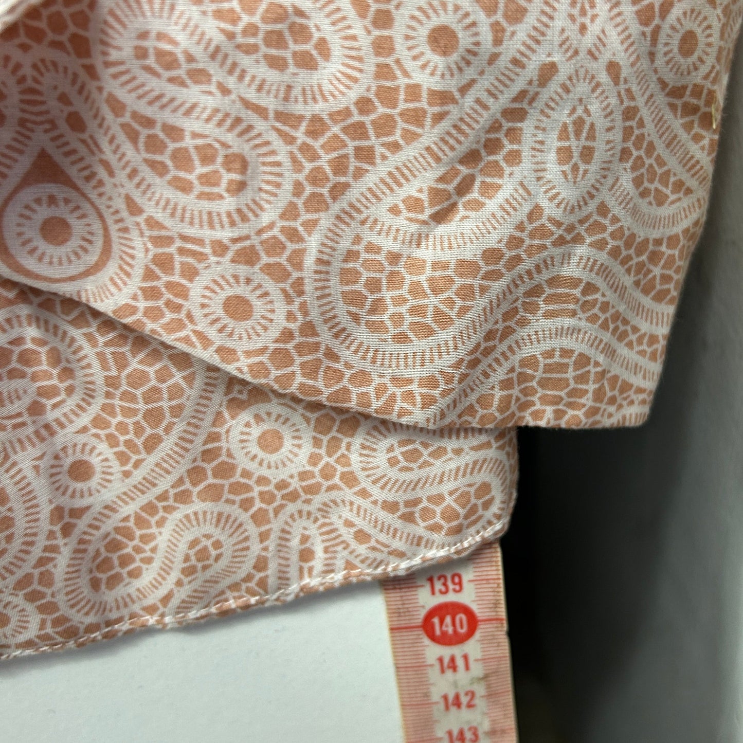 Piyama Blush Lace Print Vera Cover-Up Resort Dress - Size M/12/14