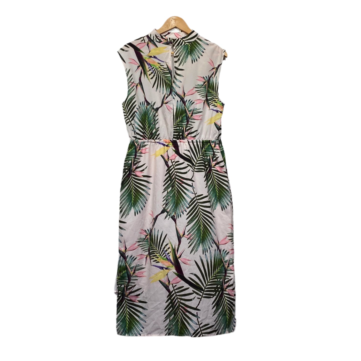 Portmans Dress Size 14 Multicoloured Floral Sleeveless Pockets