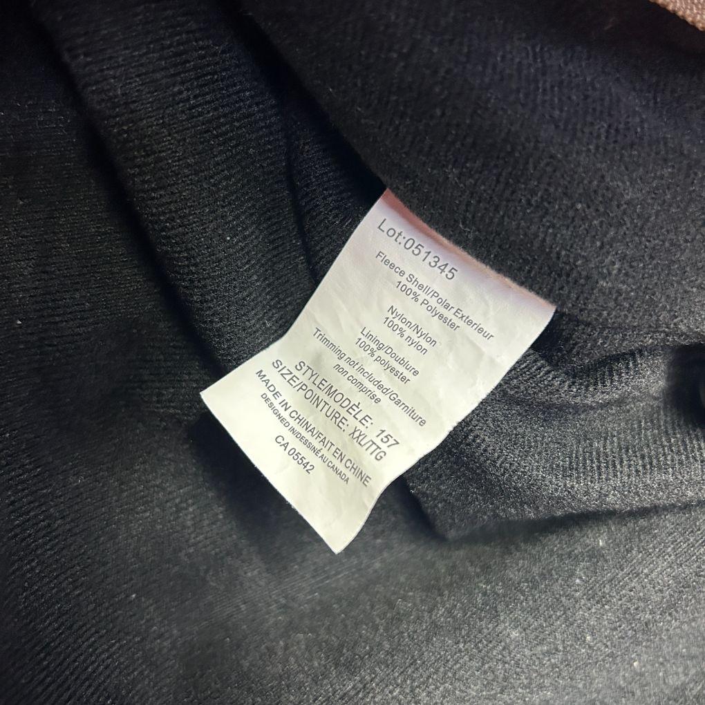 Rocky Mountaineer Black Fleece Jacket - Size XXL