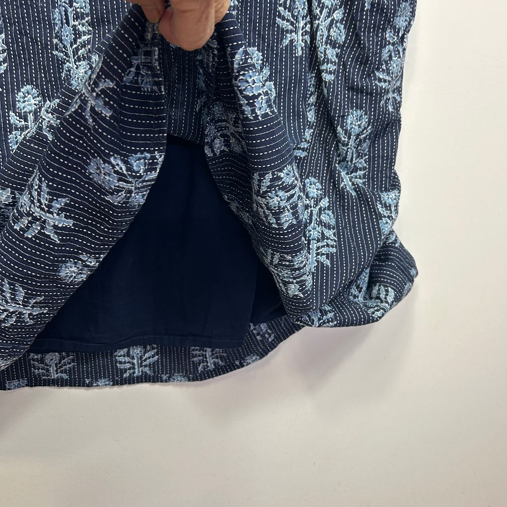 Karma East Navy Cotton Dress - Size XXL