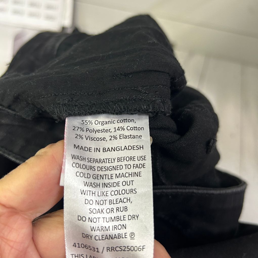 Regatta Curve Black Jeans - Size 22