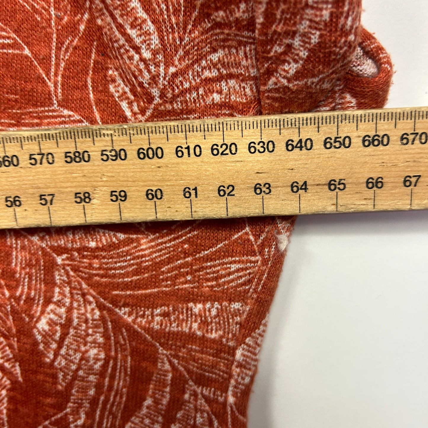 Suzanne Grae Top Size 2XL 16 18 Rust Floral Short Sleeve