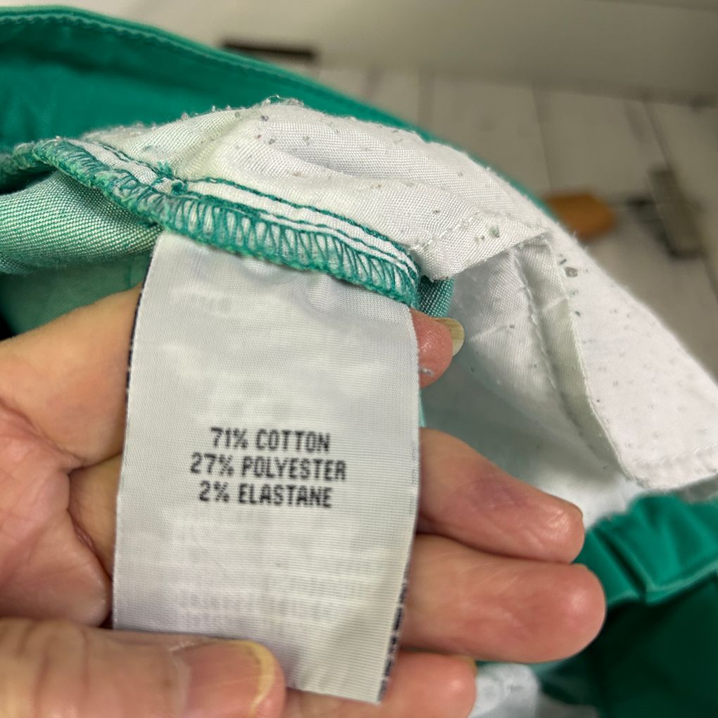 Millers Green Cotton Pants - Size 16