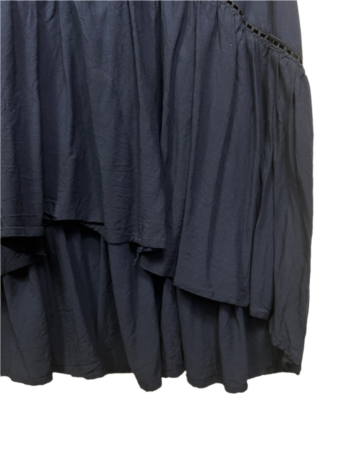 Katies Skirt Size 18 Navy Midi Length Drawstring
