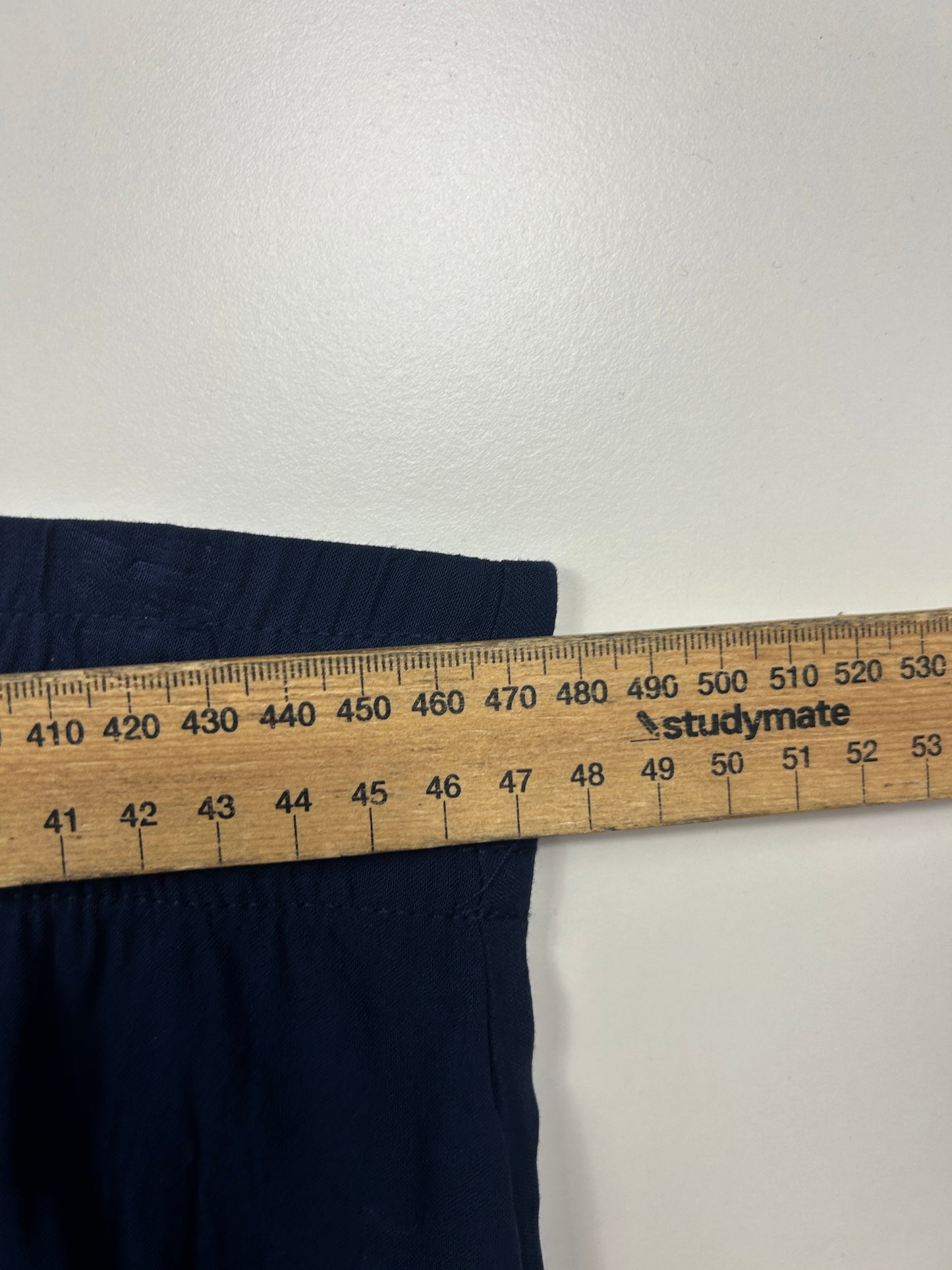 Katies Skirt Size 18 Navy Midi Length Drawstring