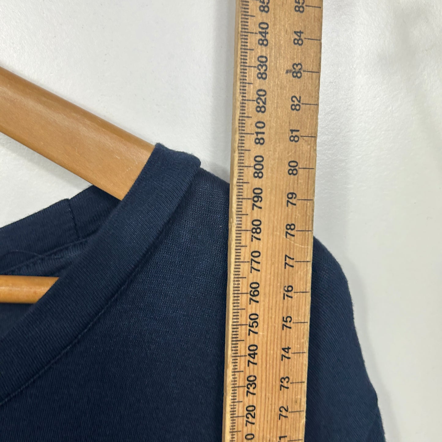 Isobelle Navy Blue Relaxed Fit Casual Top - Size 24