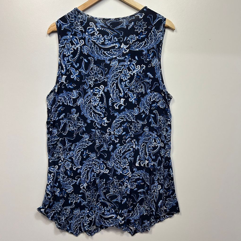 Millers Navy Top - Size 18