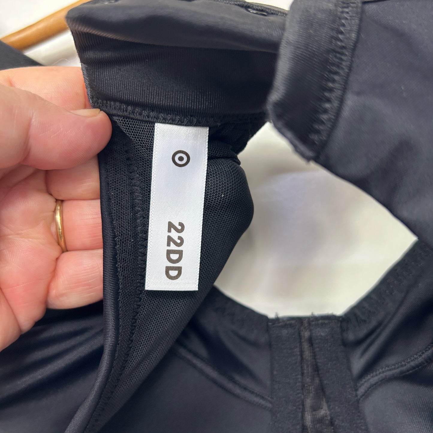 Target Black Underwire Bra - Size 22DD
