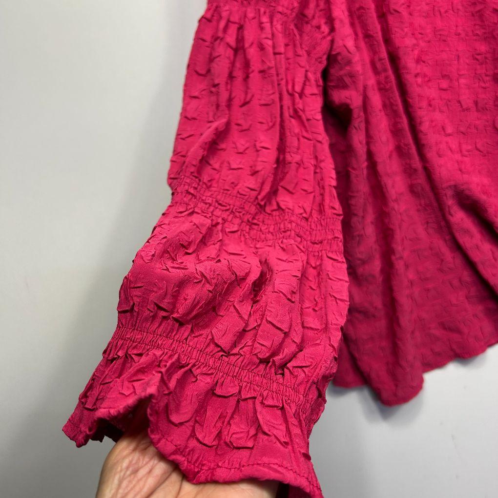 Autograph Long Sleeve Pink Top - Size 20