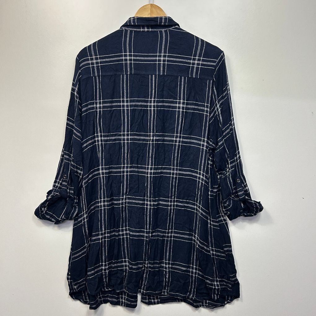 Evans Navy Top - Size 24