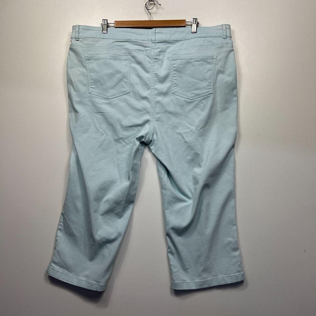Millers Blue Crop Pants - Size 22