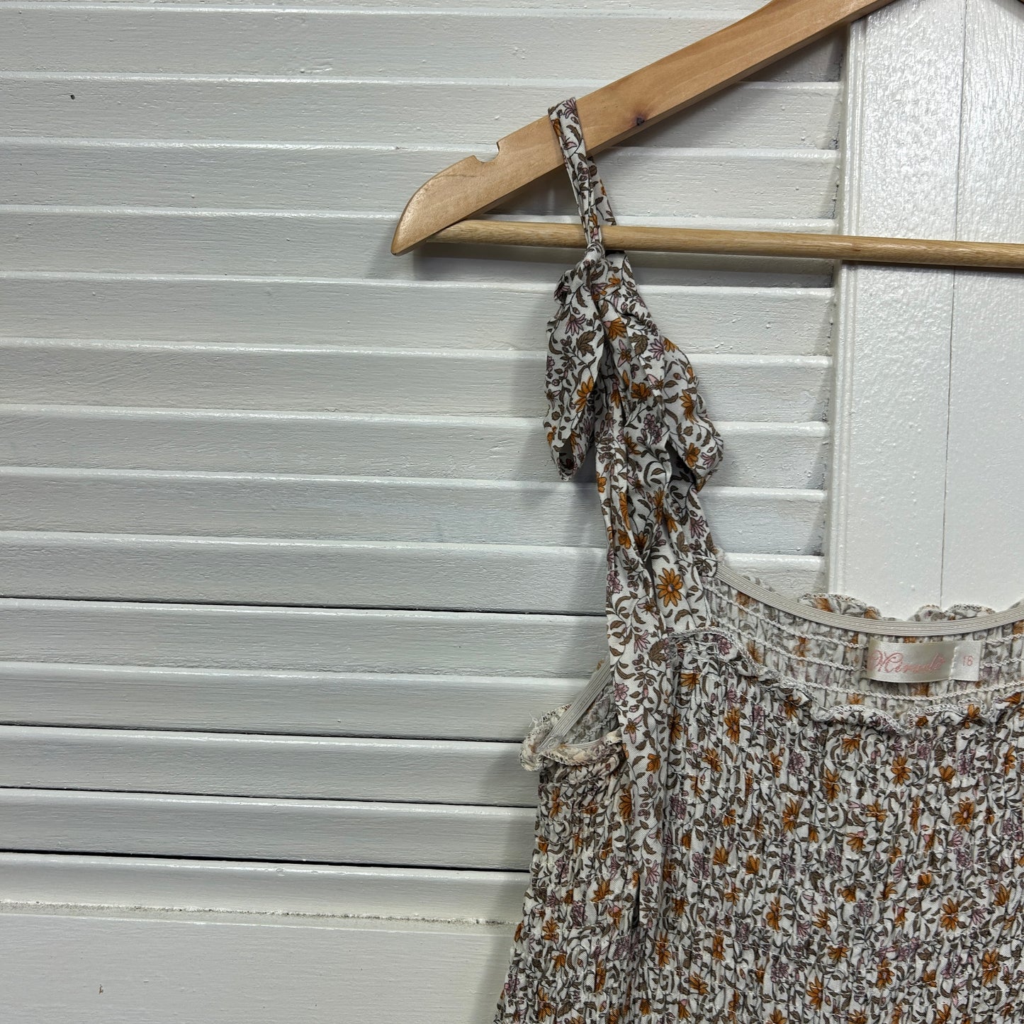 Miracle Maxi Dress Size 16 Sleeveless Floral Boho Ruched
