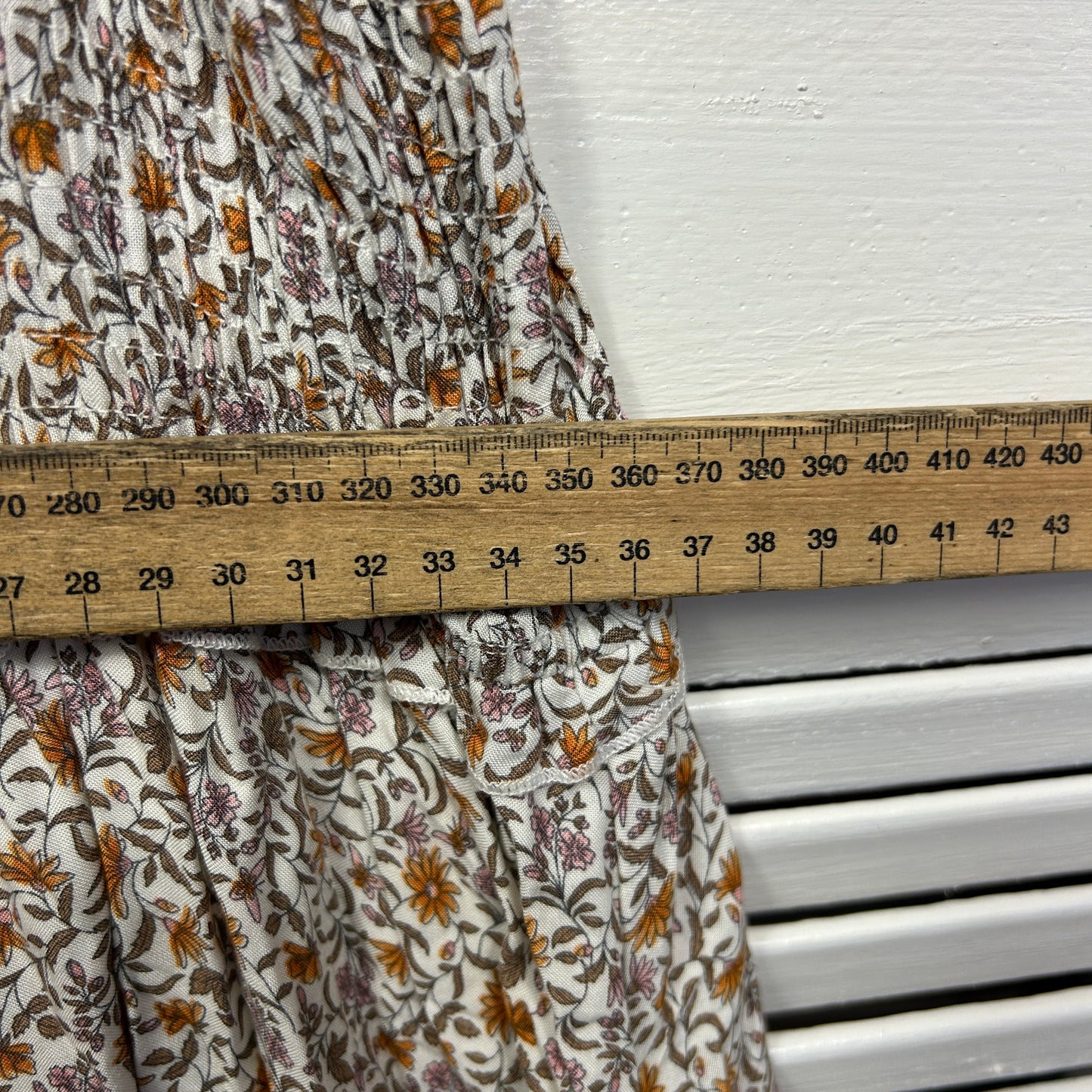 Miracle Maxi Dress Size 16 Sleeveless Floral Boho Ruched