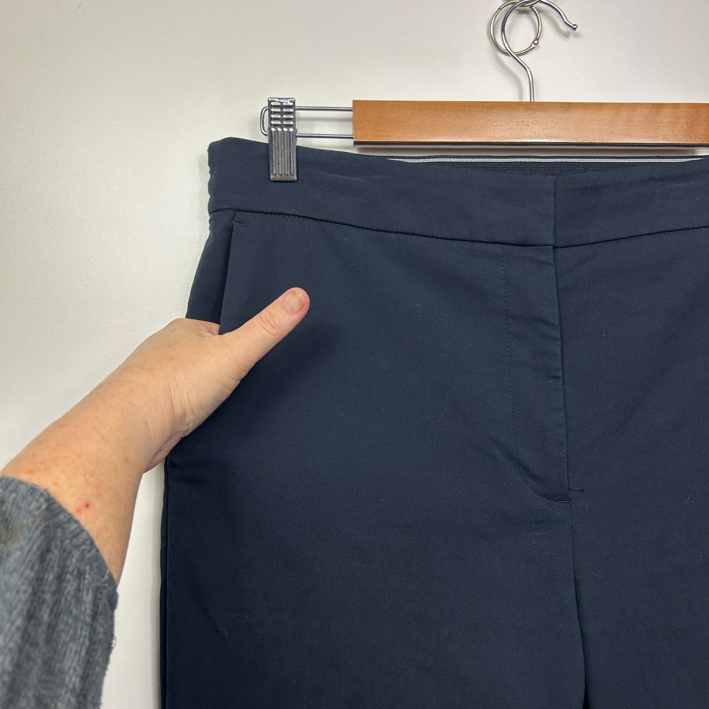 Zara Pants Size XL 16 Pockets Zip Fly