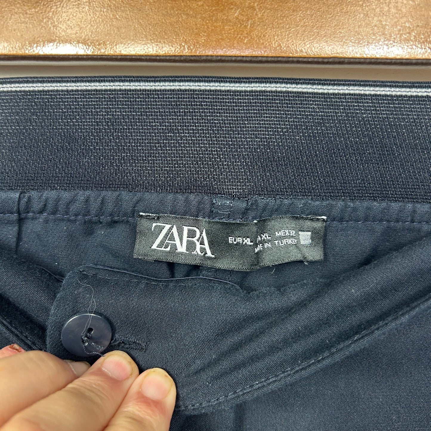 Zara Pants Size XL 16 Pockets Zip Fly