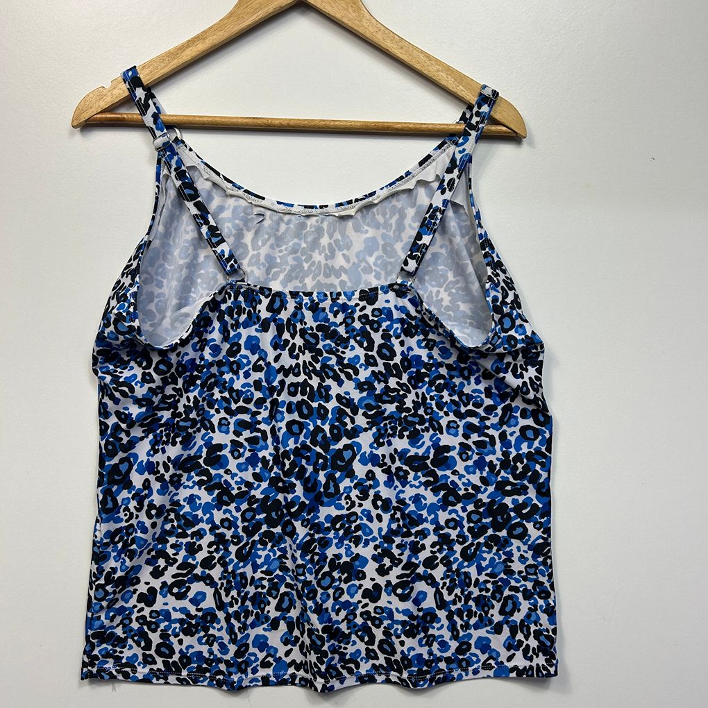 Millers Blue Tankini Swim Top - Size 20