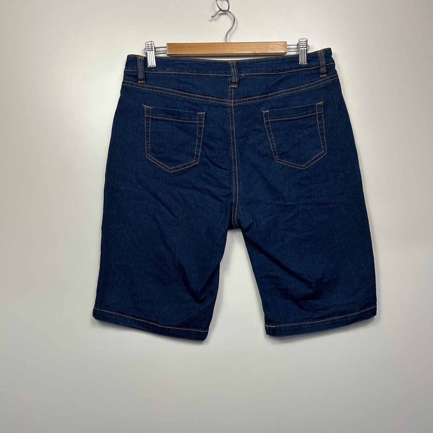 Target Denim Shorts Size 14 Zip Fly
