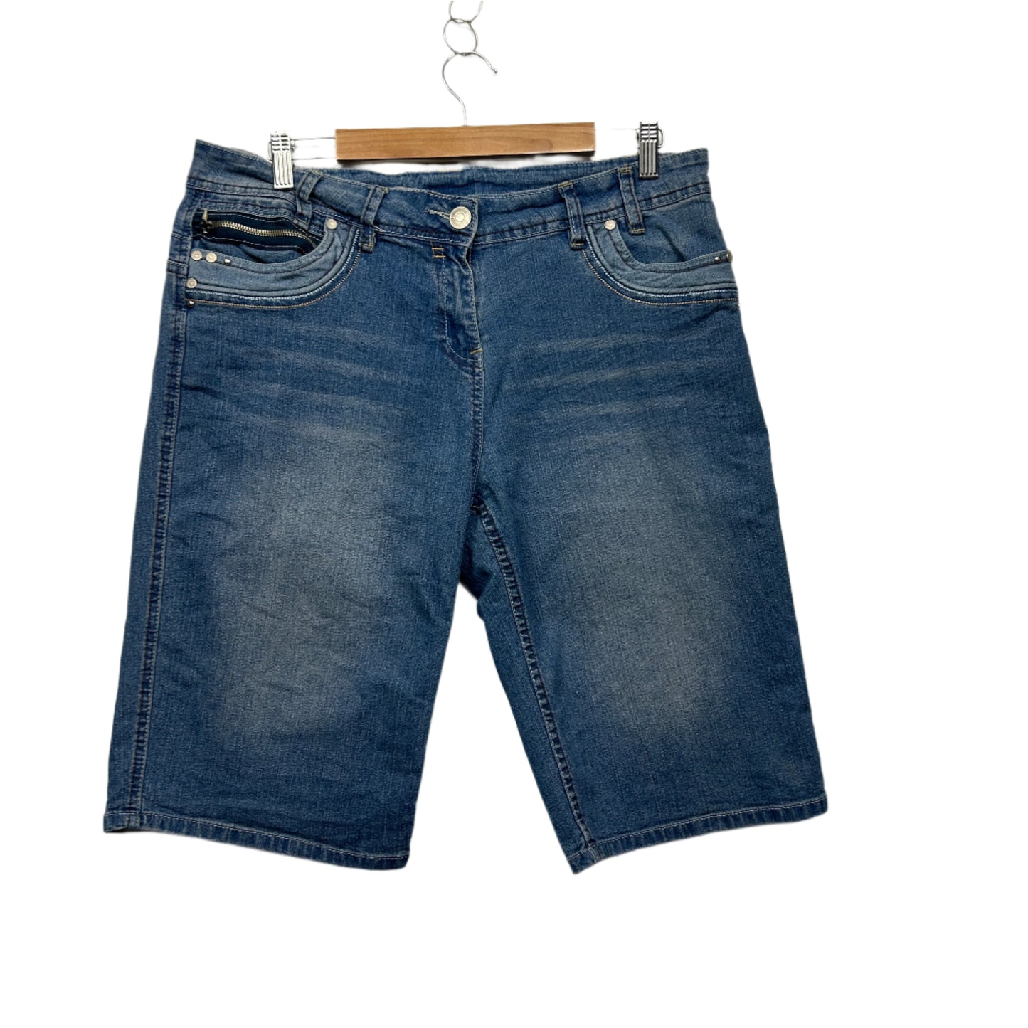 Rockmans Denim Shorts Size 14