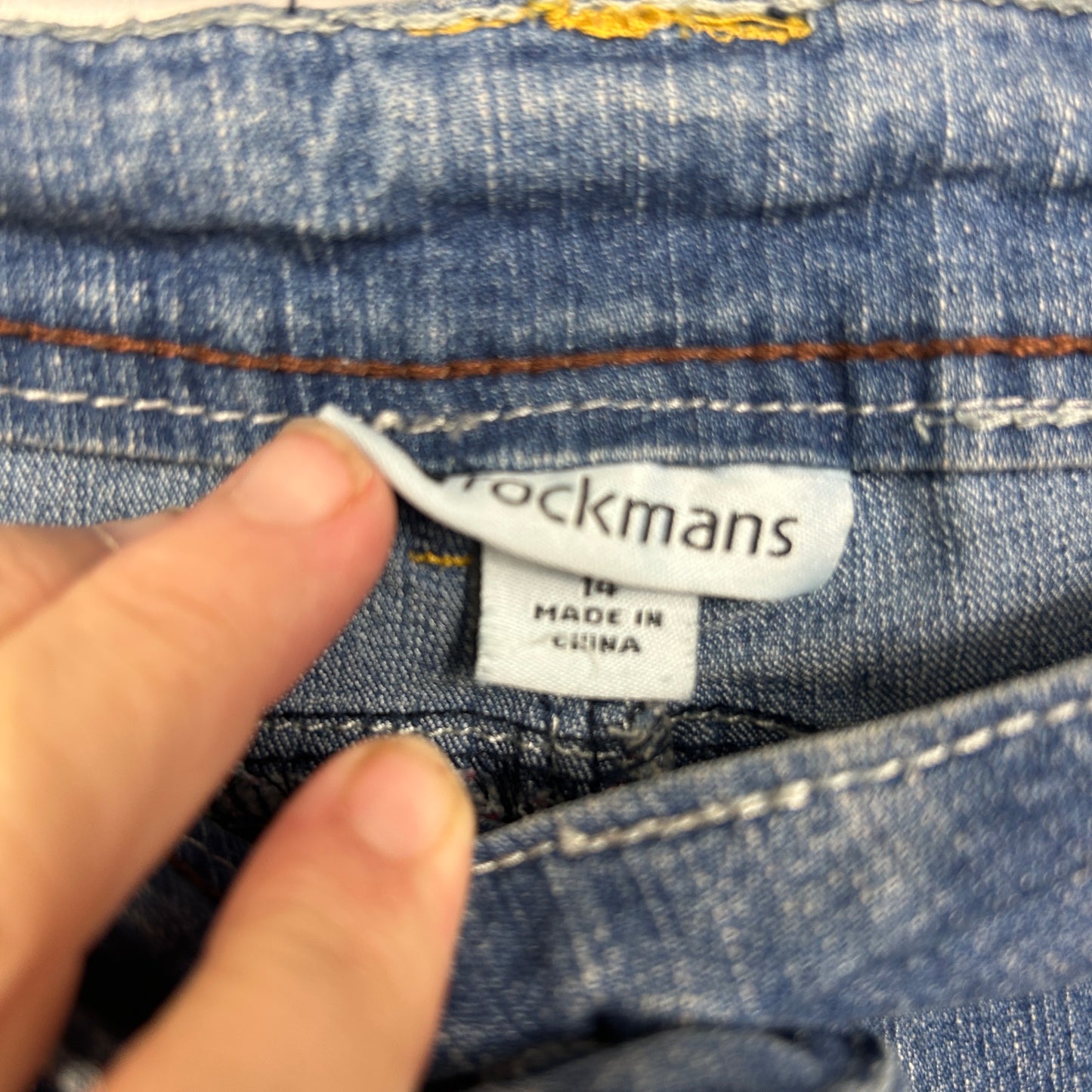 Rockmans Denim Shorts Size 14