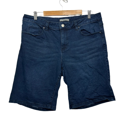 Katies Denim Shorts Size 14 Pockets Zip Fly