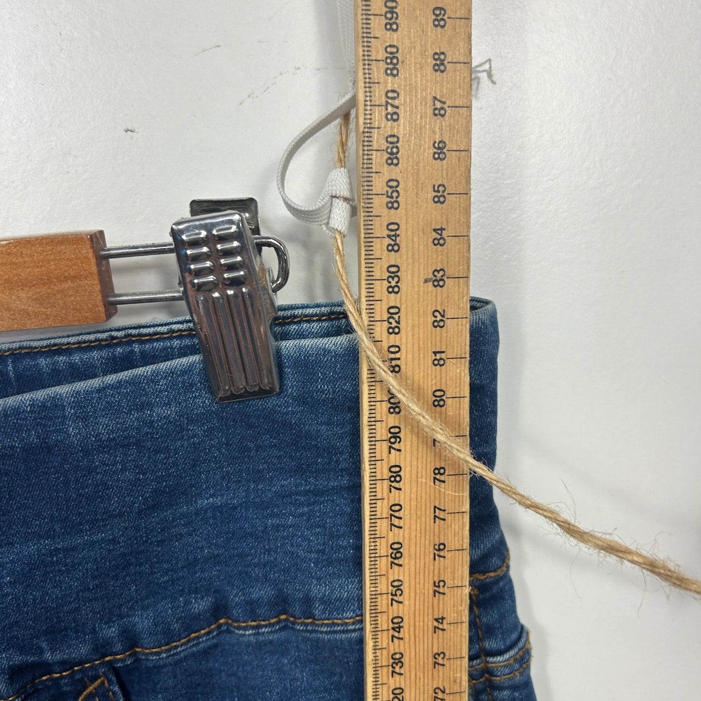 Katies Navy Capri Cropped Denim Pants Jeans - Size 16