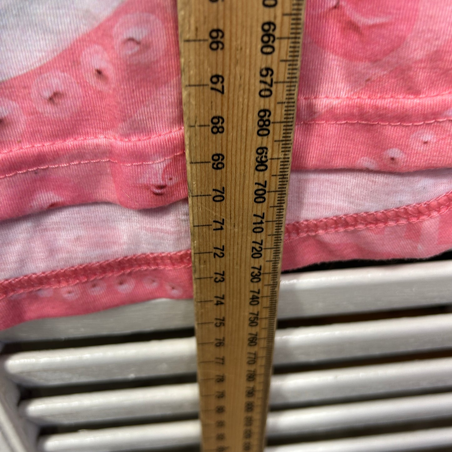 Yarn Indigenous Top 18 20 Pink Short Sleeve