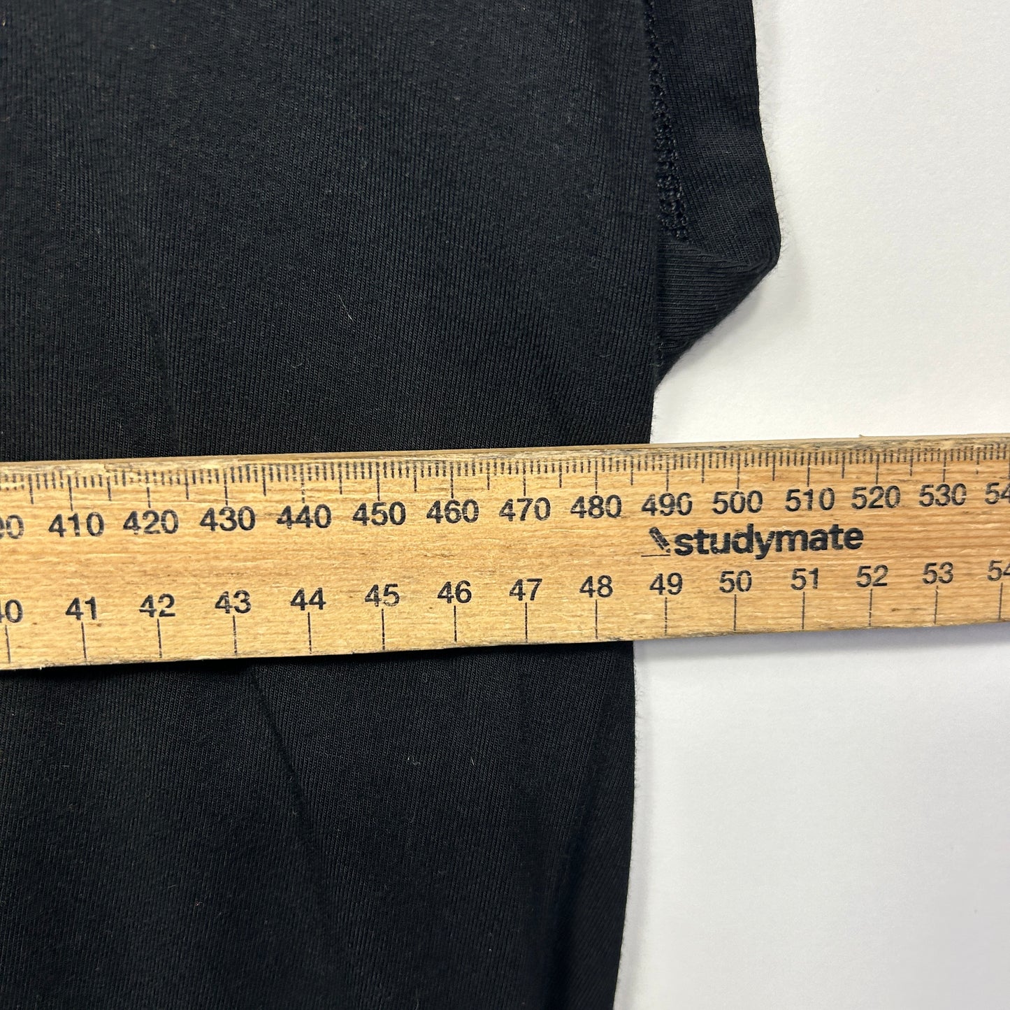 Jeanswest Luxe Top Size 14 Large Black Short Sleeve
