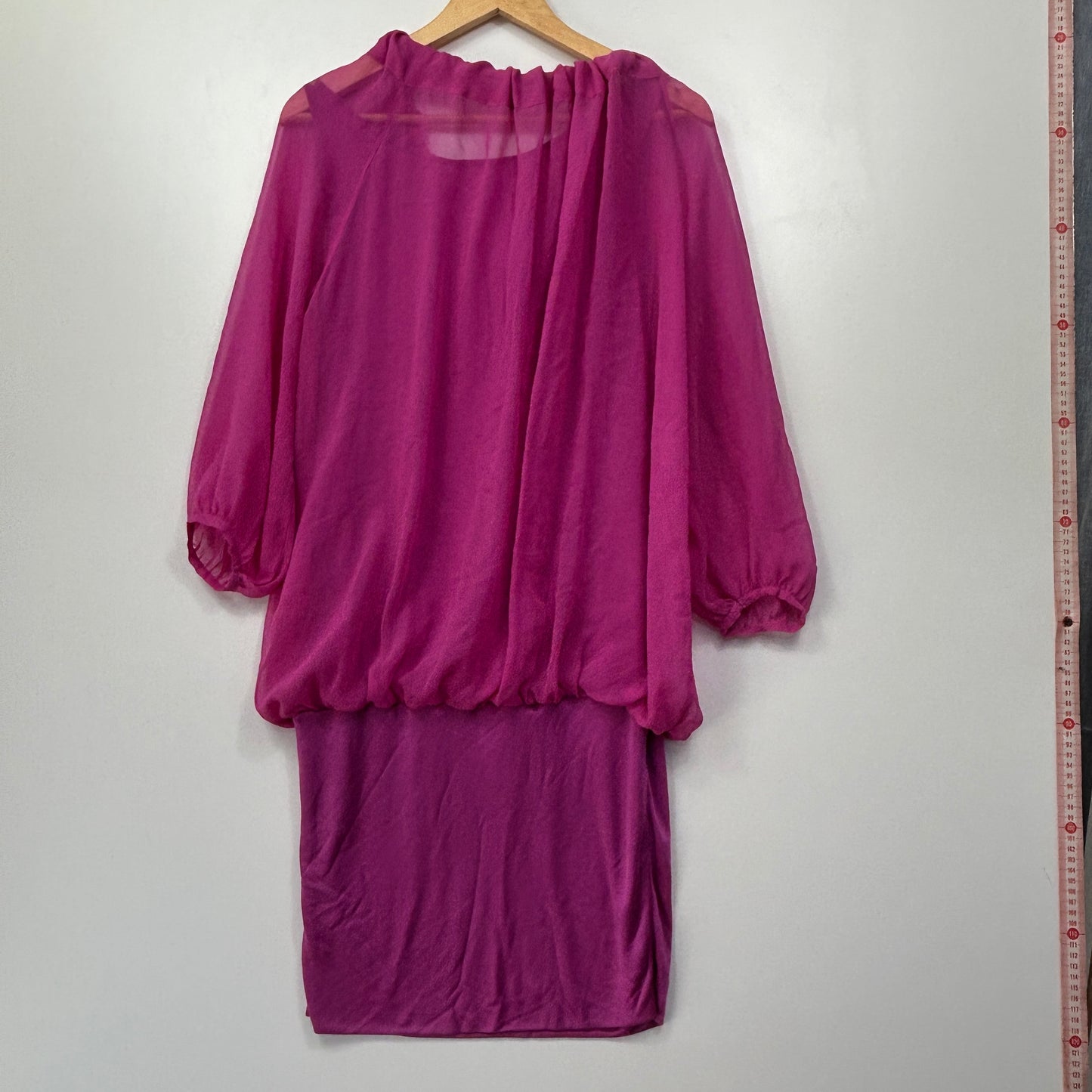 Renato Nucci Pink Silk Blend Dress - Size L
