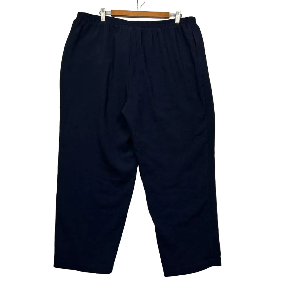 Millers Black Crepe Pants - Size 22