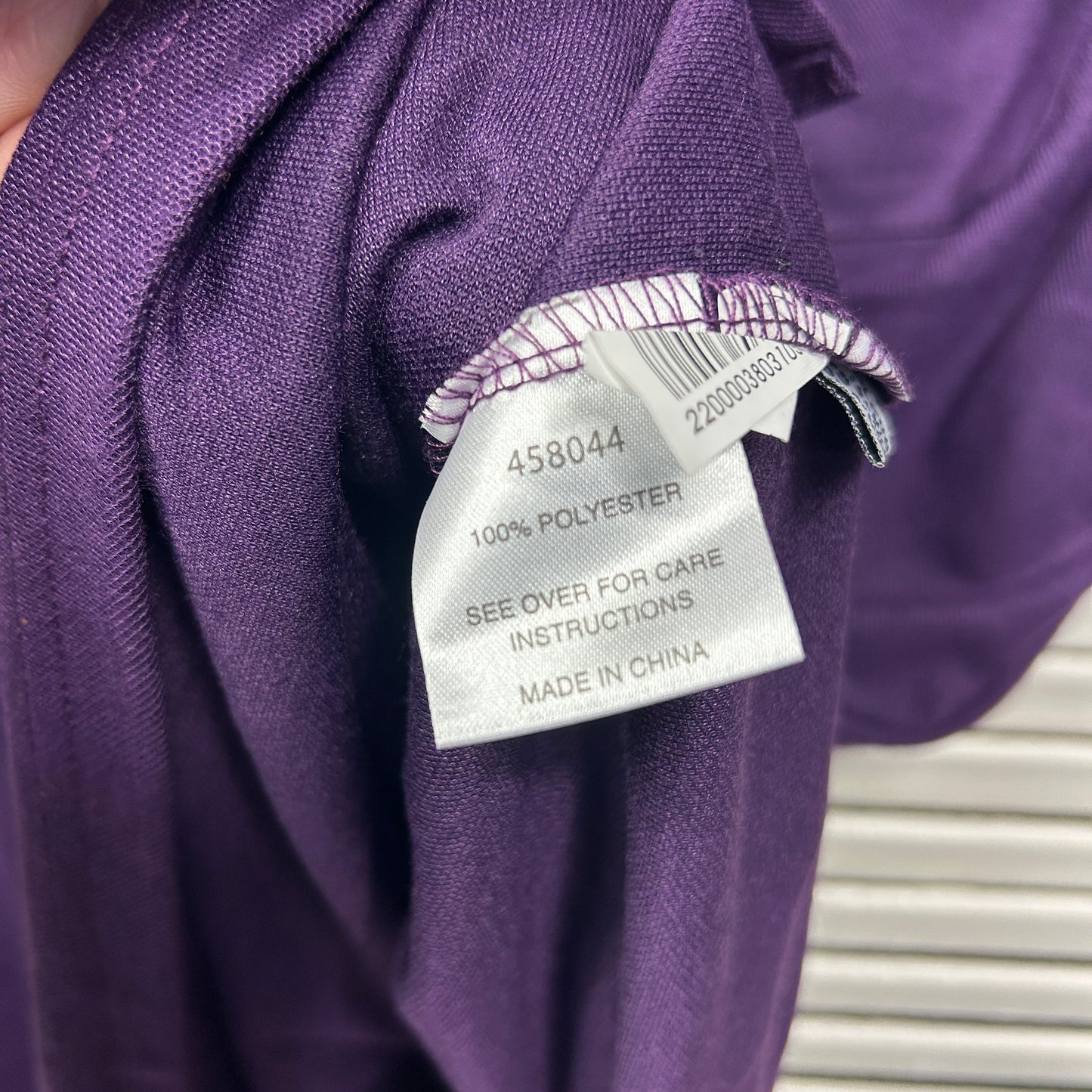 DBK Apparel Polo Shirt Size 3XL Purple Short Sleeve