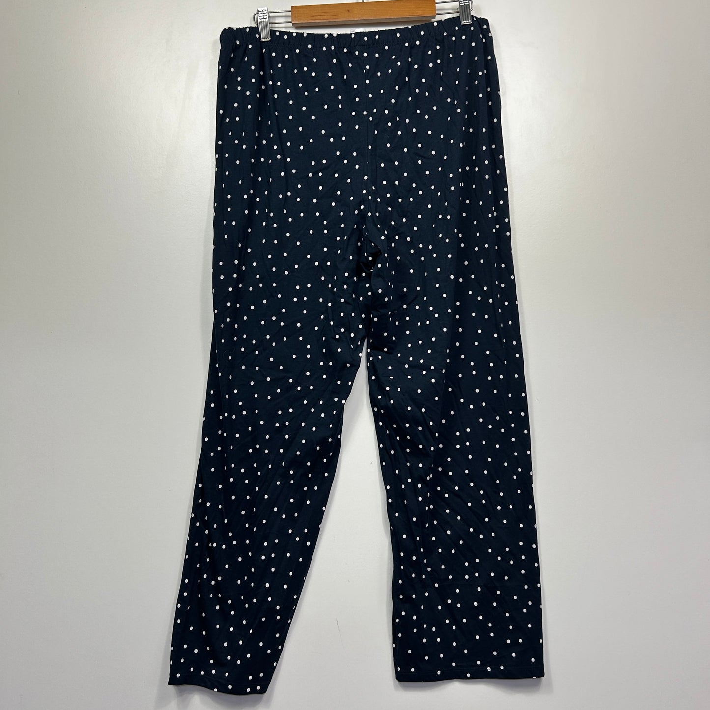 Anko Navy Polka Dot Sleep Pants - Size 18