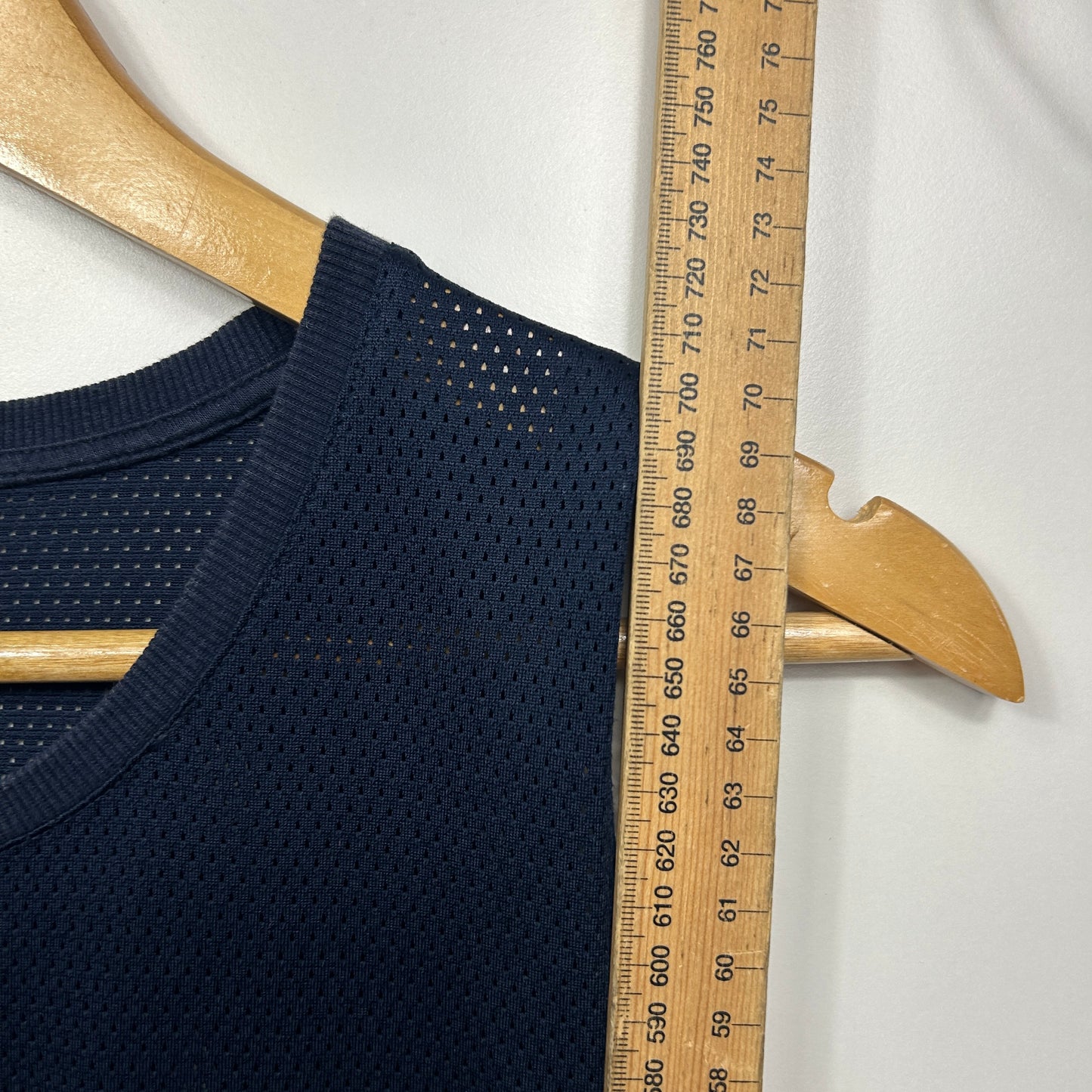 Rockwear Tank Top Size 16 Blue Sleeveless Activewear