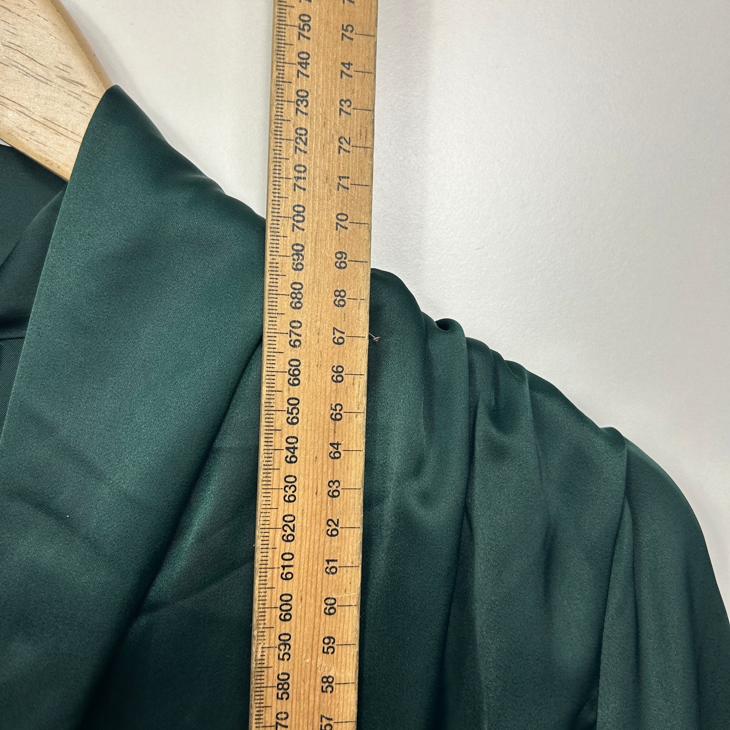 Shein Top Size 14 Large Green Long Sleeve