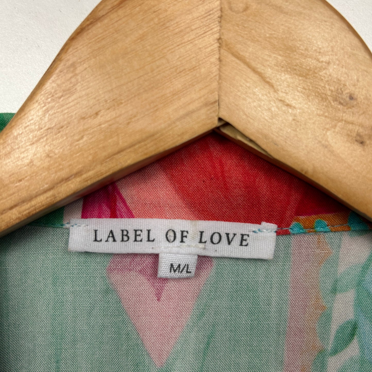 Label of Love Top & Shorts Set Size Medium Large 12 14 Multicoloured