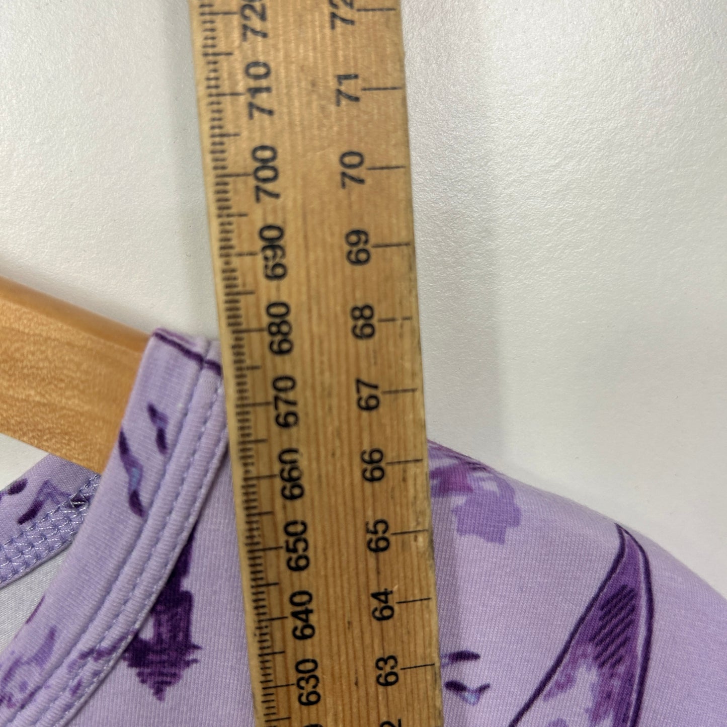 Victoria Hill Lilac Sailboat Print Top - Size 3XL