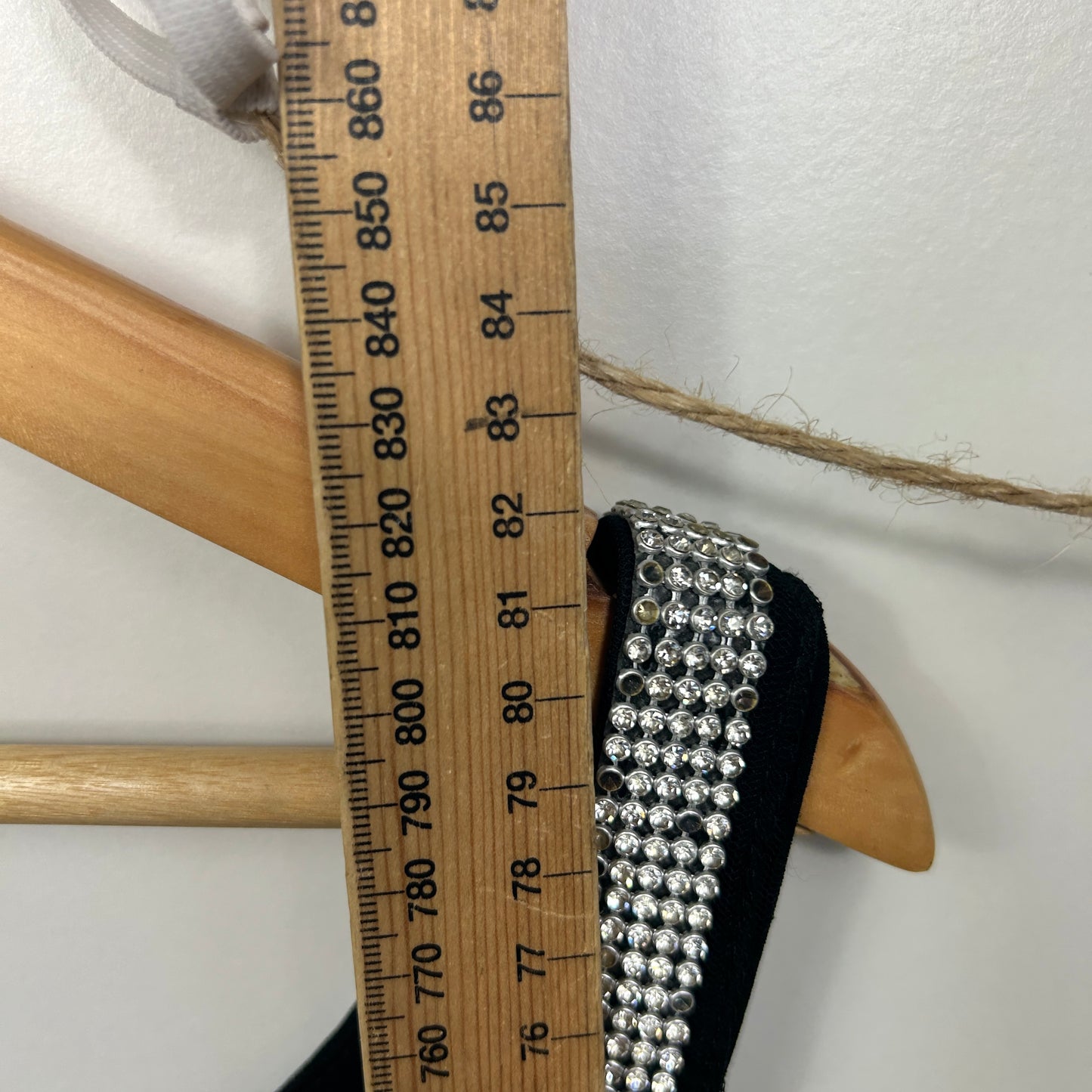 Joseph Ribkoff Black Diamante Trim Top - Size 18/20