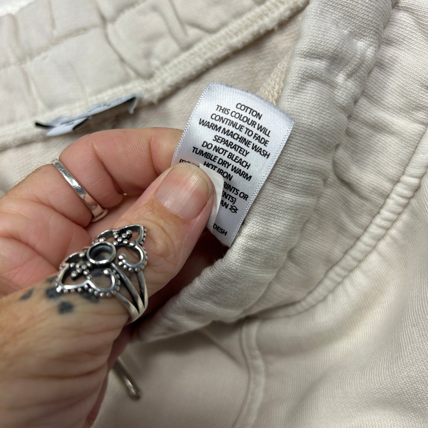Target Sweat Pants Size 16 Beige Pockets Activewear