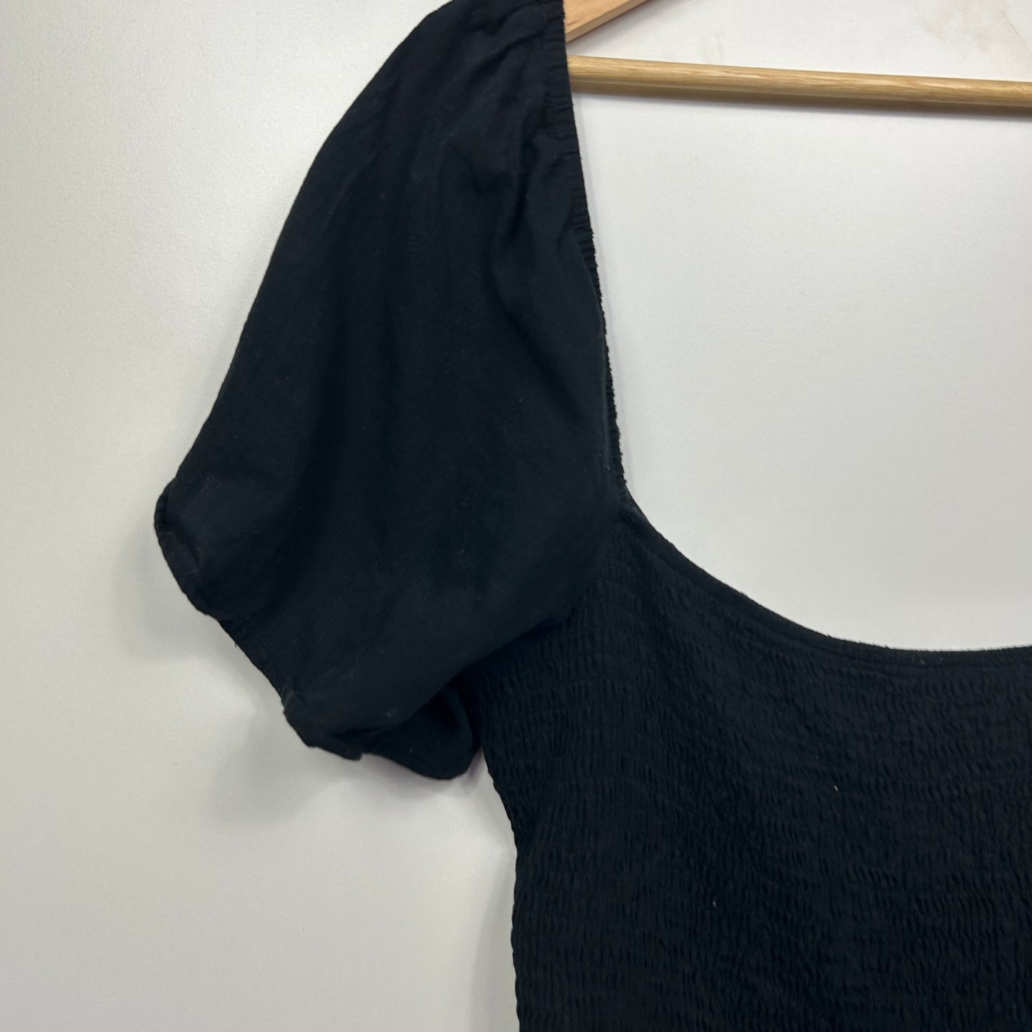 Princess Polly Dress Size 20 Black Short Sleeve
