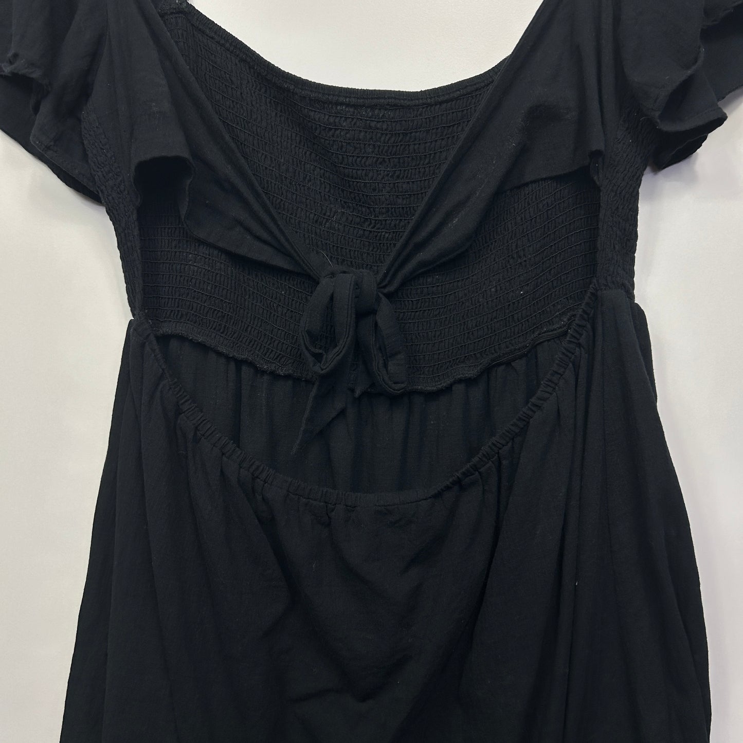 Princess Polly Dress Size 20 Black Short Sleeve