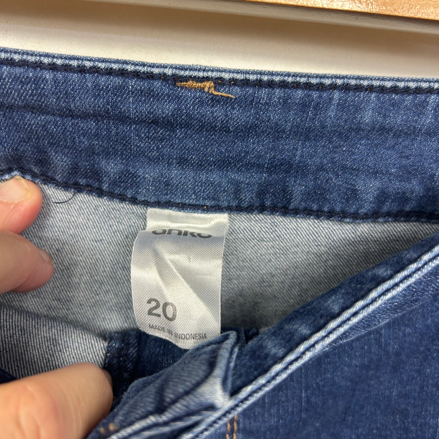 Anko Denim Shorts Size 20 Blue Pockets